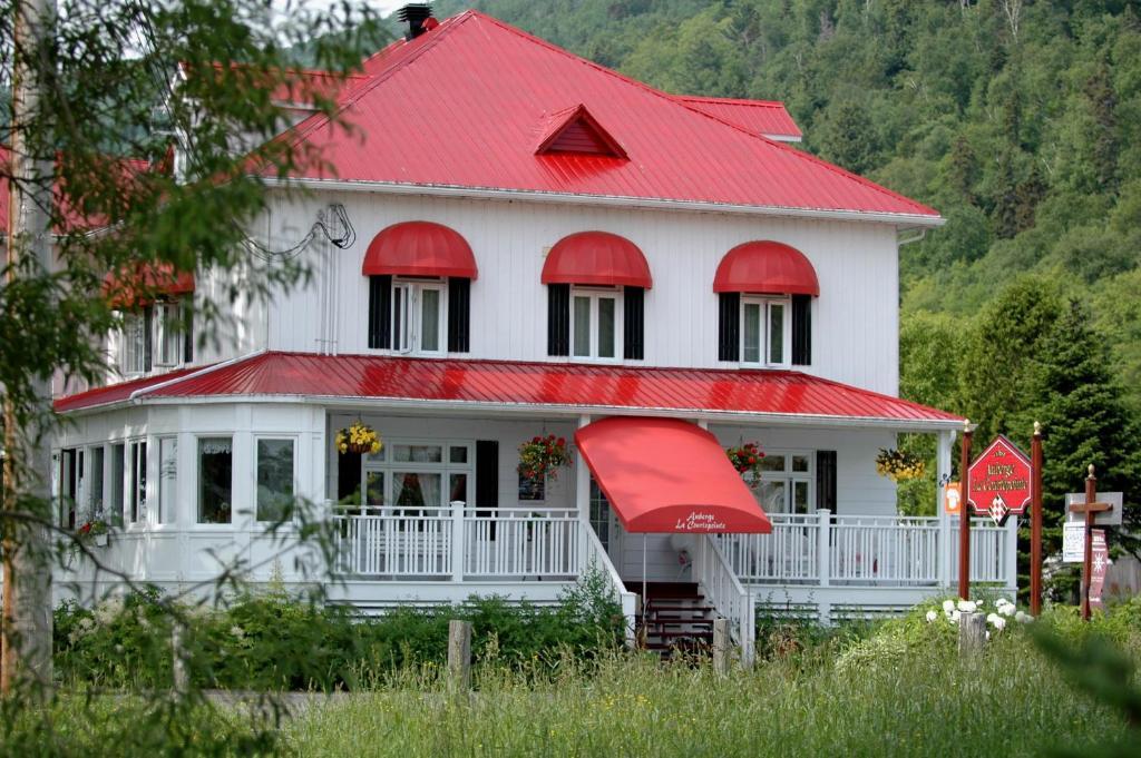 Auberge La Courtepointe Петит-Ривьер-Сен-Франсуа Экстерьер фото